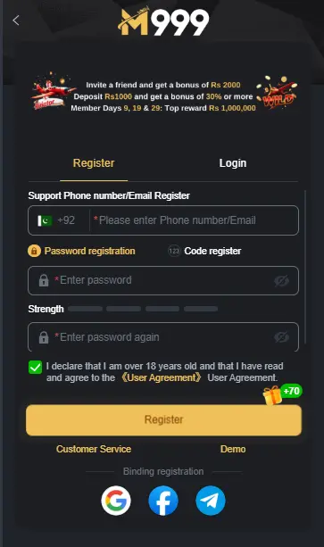 M999 Game Download, Features, Games & Rewards for Players