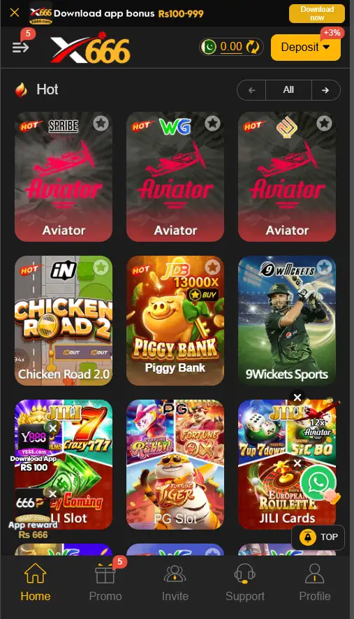 X 666 Game Download Guide to Its Games, Bonuses, for Users