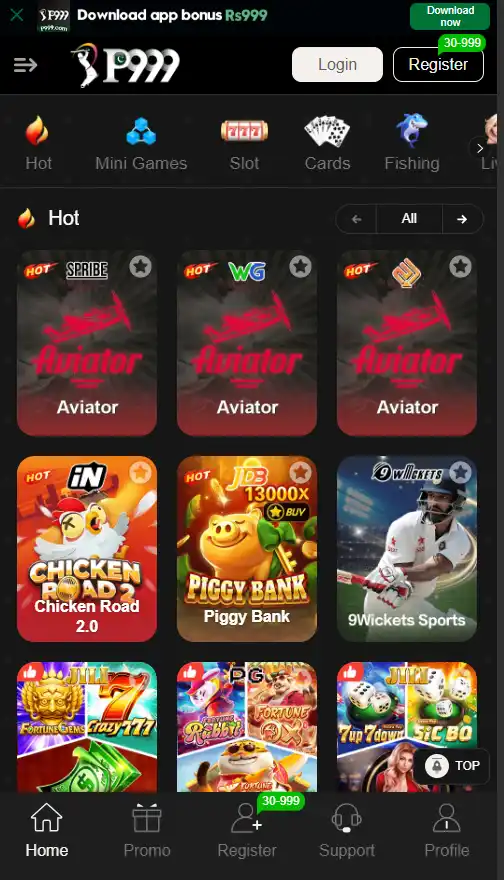 PP999 Game – Download, Login, Bonuses, Games and Guide
