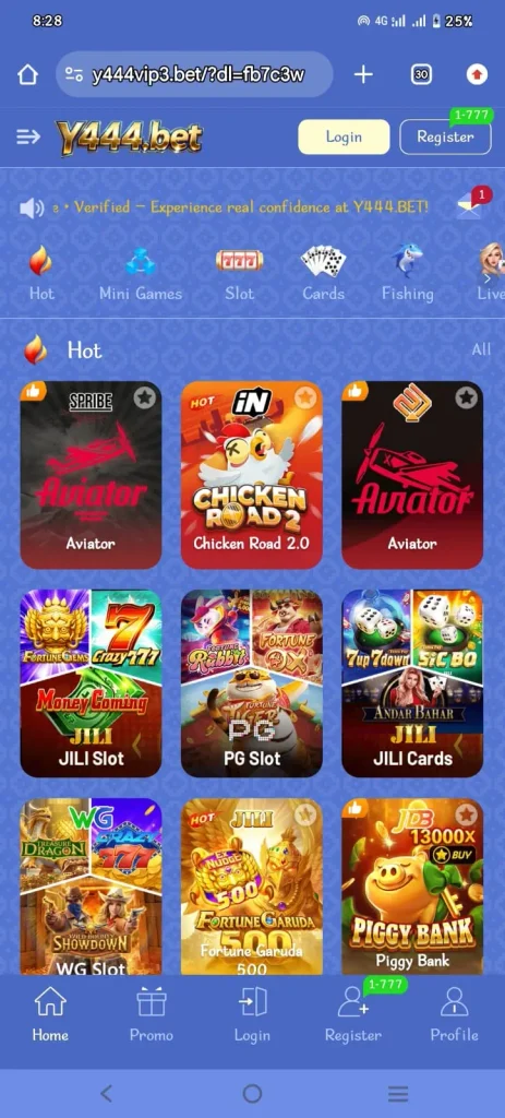 Y444BET Game